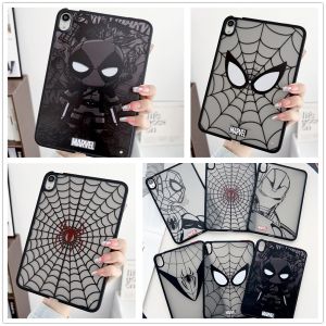 For Samsung Galaxy Tab A A7 A8 S6 Lite S7 S8 S9 FE + Plus 5G 8.0" 8.7" 11.0" 10.9" 12.4" SM-T225 T290 T500 X200 X210 X710 T730 X610 Kids Tablet Shockproof Cute Cartoon Superhero Case TPU Cover