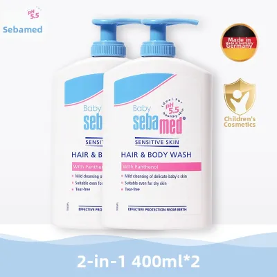 Sebamed | Two-in-One Gentle Cleaning Moisturizing Baby Shampoo and Body Wash