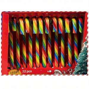 Christmas Candy Creative Rainbow Lollipop Wholesale: A Popular Holiday Night Gift