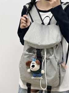 กระเป๋าเป้สะพายหลังนักเรียนมัธยมปลาย ความจุขนาดใหญ่ กันน้ำ กระเป๋าเป้สะพายหลังสำหรับกลางแจ้งสำหรับผู้ชายและผู้หญิง กระเป๋าเป้สะพายหลังแบบสะพายไหล่สองข้าง