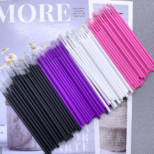 100/400pcs Micro Brush Disposable Lash Removing Swab Microbrush Mascara Wands Applicator Eyelash Extension Makeup brushes Tools