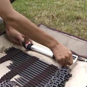 JUNGLEMAN Tent Peg Storage Bag Peg Beg Peg Storage Bag Paku Khemah Camping Tent Stake Bag Outdoor Equipment 地钉收纳袋包