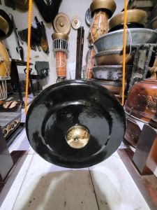 gong bahan besi pencu kuningan dim 35 cm
