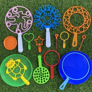 Bubble Machine Blowing Bubble Tool Soap Bubble Maker Blower Set Big Bubble Dish Outdoor Funny Gift Toys For Children Bubble Wand