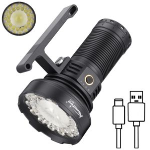 Alonefire | 10000LM 31-LED High Power Super Bright Flashlight USB Rechargeable Powerful Outdoor Hunting Camping Hiking Fishing Torch Light
