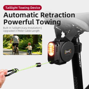 ESLNF 3M Portable Bicycle Tow Rope MTB Outdoor Convenient Traction Equipment Parent-Child Cycling Tools for Bike Pulling