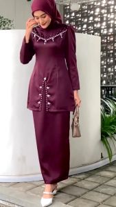 FAYRA ONESET BAJU KURUNG PAYET KEBAYA MELAYU MODERN SERAGAM BRIDESMAID KONDANGAN LAMARAN SETELAN WANITA LEBARAN