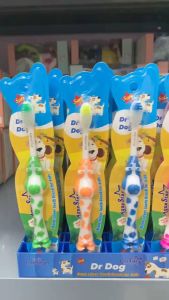 Bàn Chải Đánh Răng Aqua Star Hình Cún Con Bàn Chải Đánh Răng Cho Bé Từ 3 Đến 10 Tuổi