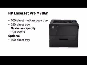 Máy in laser trắng đen đơn năng HP LaserJet Pro M706n B6S02A khổ A3/ bảo hành chính hãng 3 năm