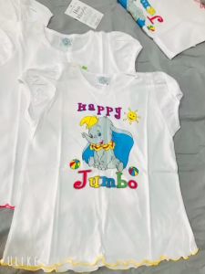 Áo thun bé gái ngắn taychất  vải 100% cotton trắng mặc nhà cho bé gái  Kim Thu 16-23kg Áo bé gái cộc tay