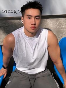 Trendy Pure Color Basic Basketball Loose Vest Mens Summer American Cotton Sleeveless Top Breathable Moisture Wicking round Neck