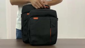 Laptop Shoulder Sleeve Bag 13-14 inch For MacBook Lenovo Dell HP Acer Waterproof Multi-Pocket Laptop Pouch Handbag Briefcase