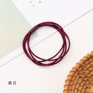 Dây Buộc Tóc Đàn Hồi Cao Dây Buộc Tóc Bền Dây Buộc Tóc Đơn Giản Dây Buộc Tóc Phong Cách Hàn Quốc Phụ Kiện Tóc Thời Trang Cho Nữ