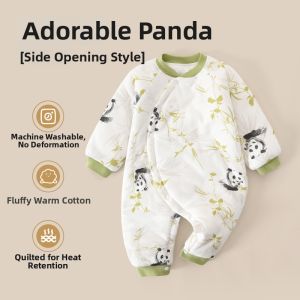 CAIYINGFANG | Thermal Newborn Cotton Onesie for Sleeping