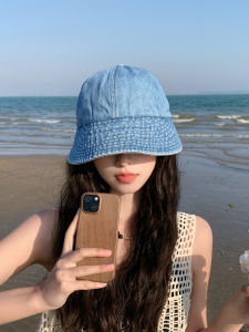 Mũ Đi Biển Denim Thời Trang Mùa Hè Cho Nữ Mũ Che Nắng Cỡ Lớn Mũ Lưỡi Trai Mũ Đi Câu Cá Kiểu Dáng Thường Ngày Du Lịch Dạo Phố