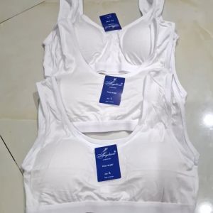 5 Áo Lót Cotton Ba Lỗ Có Mút 30kg đến 75kg Croptop Bé Gái Mềm Mịn Mát Co Giãn ThoaNguyenMHA A3LM