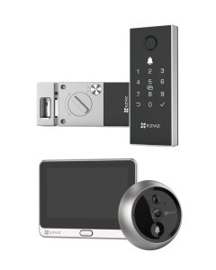 EZVIZ DL03 Pro Digital Door Lock - Fingerprint - Smart App - WiFi - Doorbell [Sole Distributor Singapore]