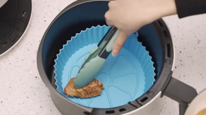 Silicone Round Air Fryer Liners Baking Trays Pots for Cooking Non Stick Air Fryer Accessories Safe