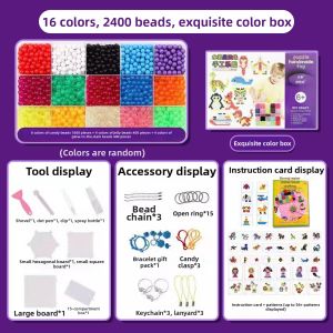 Luminous Water Mist DIY Craft Beads for Kids