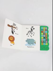 [HOPEBOOK] Lets Learn Animals 27 buttons Sound Book Buku Bunyi Kanak Kanak