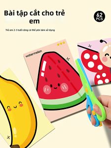 JIEXI | Educational Fun Early Learning Scissor Crafts and Origami for Toddlers