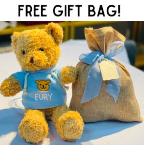 Personalized Teddy Bear with Name or Message Gift Stuffed Toy Kids Children Christmas Kids Party Giveaways Giveaway Corporate Gifts