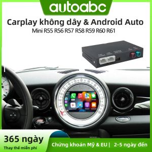 Màn Hình Android Không Dây Carplay MỚI 2025 Cho BMW Mini CIC R55 R56 R57 R58 R59 R60 R61 Hardtop Countryman Cooper Clubman Màn Hình 2.5 Inch