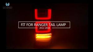 Vland Ford Ranger 2012-UP LED Tail Lamp (SMOKE)