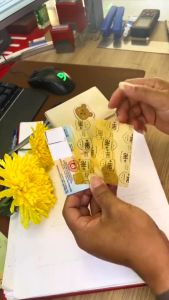 Miếng Dán Cường Lực 9H Nano Bảo Vệ Căn Cước Công Dân (CCCD/GPLX) Giấy Phép Lái Xe Khỏi Trầy Xước Tăng Độ Cứng Cho Thẻ