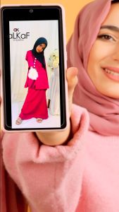 Baju Kurung Budak New arrival Raya Collection 2025 Ironless baju kurung hijab baju budak girls baju