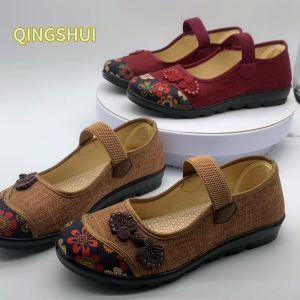 QINGSHUI Sepatu wanita terbaru.Sepatu kasual Loafer wanita.Flat shoes wanita.sepatu slip on wanita.Sepatu modis Wanita.