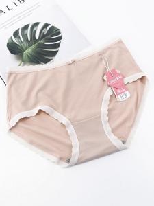 CaiTian Womens Graphene Modal Briefs Mid-Low Waist Butt Covering Soft Ribbed Comfortable Breathable Moisture Wicking Underwear