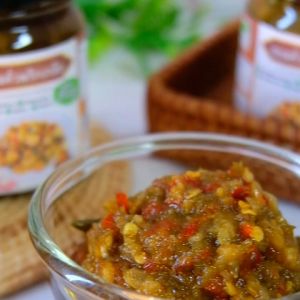 ซอสคั่วพริกเกลือสูตรคีโต ตราคีโตดิ๊ Stir Fried Chili and Salt Sauce