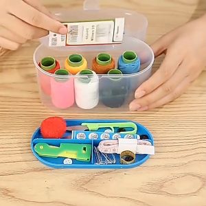 Bộ Kim Chỉ May Vá Đa Năng Kèm Hộp ĐựngTiện Dụng 46 Món Phụ Kiện May Vá -HAUSE