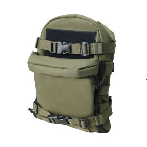 เสื้อกั๊กไนลอน1000D กระเป๋าเป้ยุทธวิธี MOLLE กระเป๋าที่ใส่ถุงน้ำน้ำน้ำหนักเบาอุปกรณ์กลางแจ้งสำหรับการล่าสัตว์การเดินป่าการตั้งแคมป์ปืนอัดลม