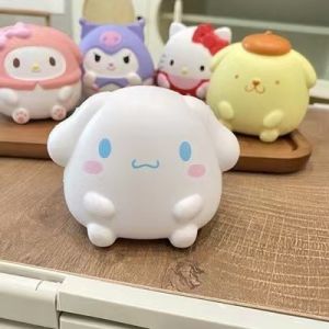 Sanrio Squishy Toys My Melody Decompression Doll Kuromi Plushie Cinnamoroll Slow Rebound Release Anxiety Toy Kawaii Hell christmas gift set