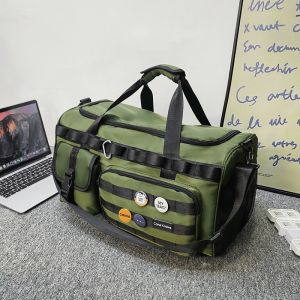 Sports Training Backpack Dry Wet Separation Gym Bag Mens Large Capacity Satchel Luggage Bag Shoulder Travel Bag Womens Business Trip