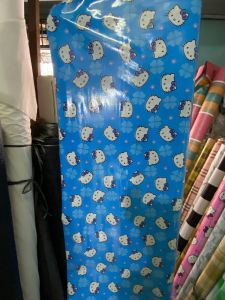 KARPET LANTAI KOREA VINLY HELLO KITY PINK 1ROL 2MX20M