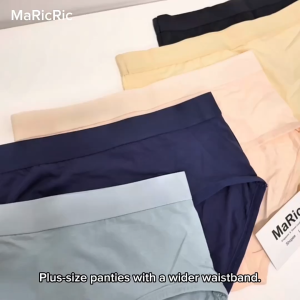 [SG InStock] Plus Size Mid Waist Hipster Cotton Panties (Ladies. Girls. Panty. Underwear. Underpants) - MIS07