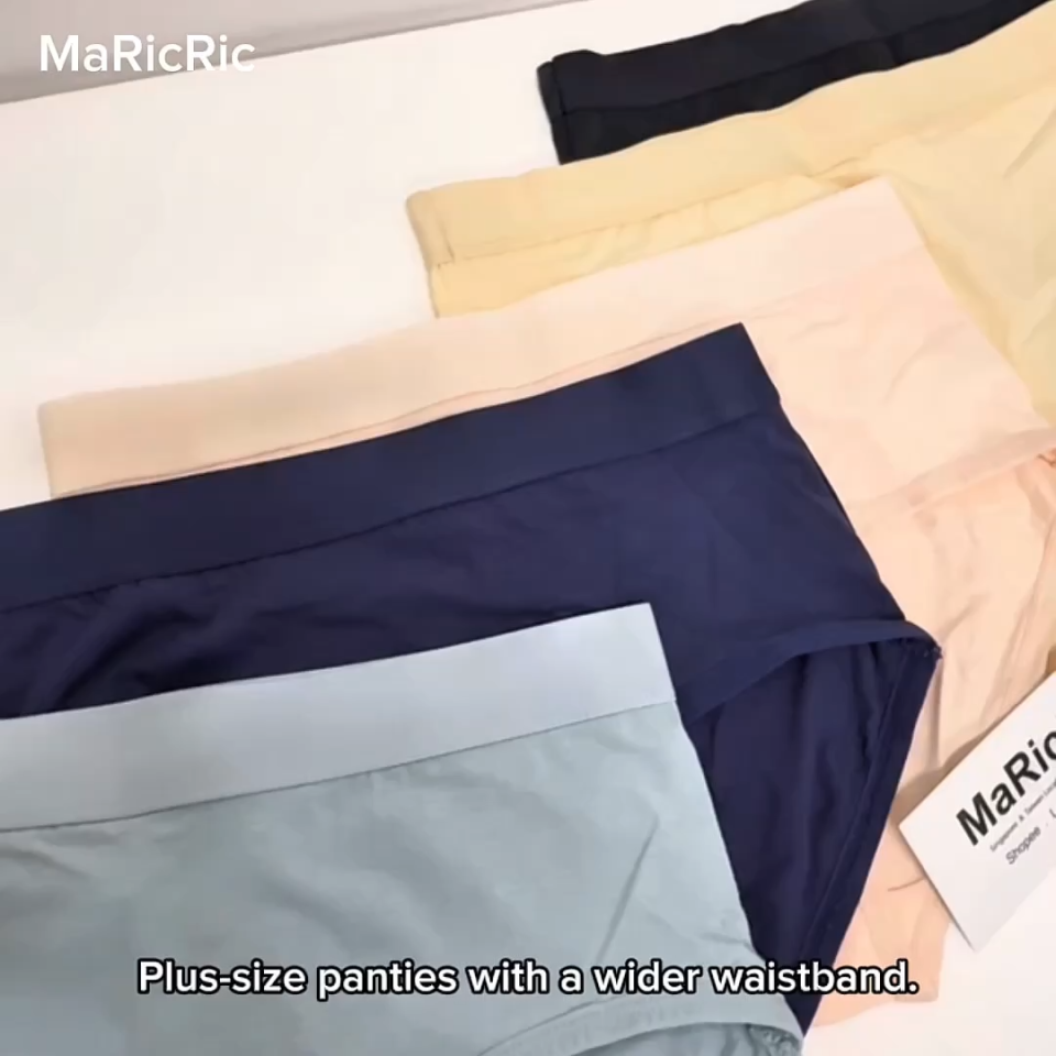 [SG InStock] Plus Size Mid Waist Hipster Cotton Panties (Ladies. Girls. Panty. Underwear. Underpants) - MIS07