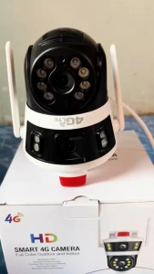 Camera giám sát SIM 4G siêu nét 2 màn hình,hỗ trợ đàm thoại 2 chiều tích hợp đèn cảnh báohồng ngoại kép ban đêm