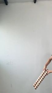 สติกเกอร์ติดผนัง ลายไม้ระแนง ขนาด0.45x9-10เมตร ติดง่าย กันน้ำ มีกาวในตัว ไม่ทิ้งคราบ วอลเปเปอร์ติดผนังบ้าน สติกเกอร์ติดผนังบ้าน วอลเปเปอร์ติดเฟอร์นิเจอร์ Sticker Wallpaper PVC