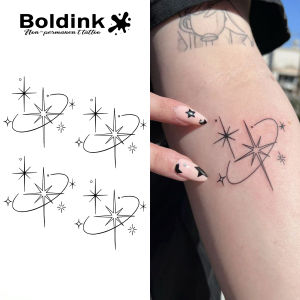 Stars Temporary TattooLasts To 15 Days New Technology Magic Waterproof Semi Permanent Sticker.