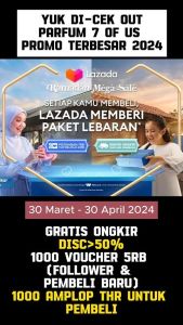 7 of US Paket Olahraga Parfum Pria dan Wanita EDP 30ml 1pc Plus Handuk OR 35x75cm 1pc