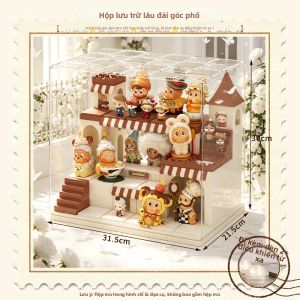 Hộp Lưu Trữ Hiển Thị Đồ Sưu Tập Chống Bụi Trong Suốt