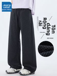 Jeanswest | Quần Tây Rộng Thẳng Mỏng Mát Phong Cách Mỹ