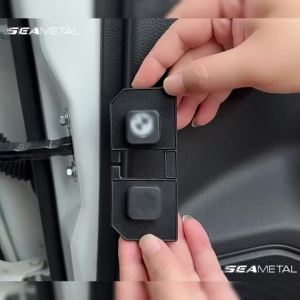 BLALION Silicone Car Door Limiter Pad Lock Buffer Shock Absorber Door Stabilizer Lock Protector Cover Thickened Anti-collision