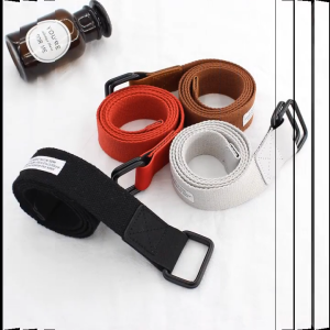 Thắt lưng canvas Foru nhiều màu cá tính dây nịt lưng vải bố Hàn Quốc bản 3.8cm cho nam nữ TL32
