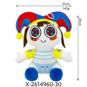 44style Hot The Amazing Digital Plush Toys Amazing Circus Clown Rabbit Plush Dolls Periphery Stuffed Toys Kids Adults Gift