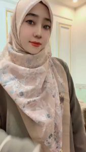 Anahira Set Rok Tunik syari Muslim Wanita One Set Tunik Melayu Crinkle Airflow Size M L XL XXL